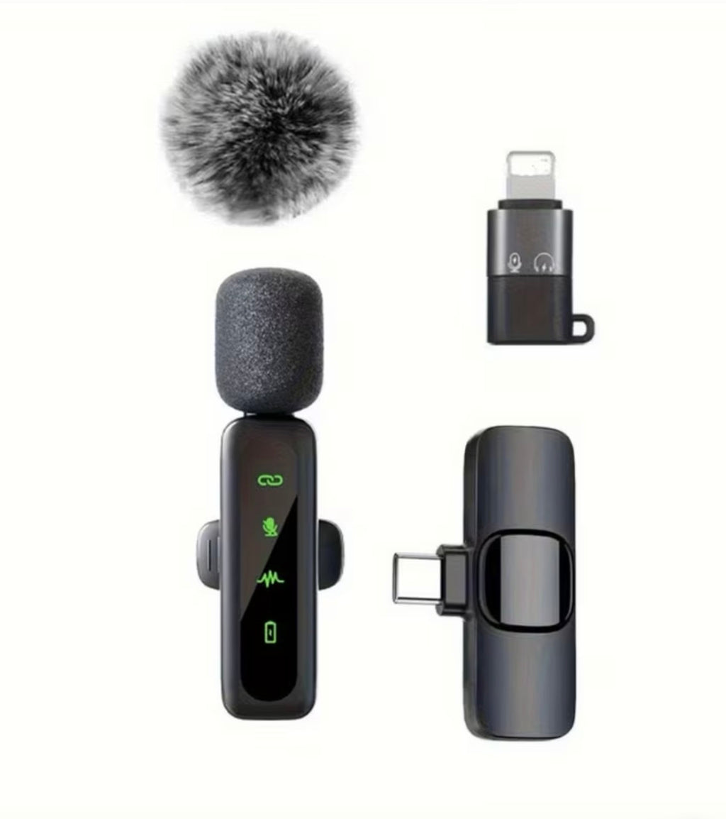 Mini Wireless Lavalier Microphone