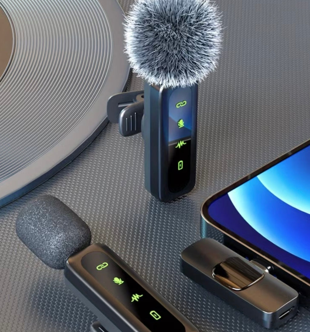Mini Wireless Lavalier Microphone
